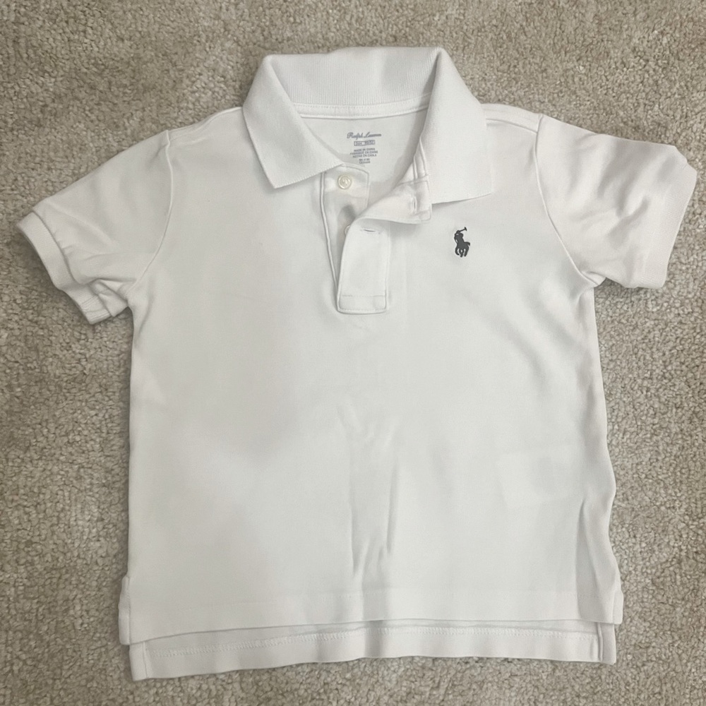 White Baby Ralph Lauren shirt. Size 24 months